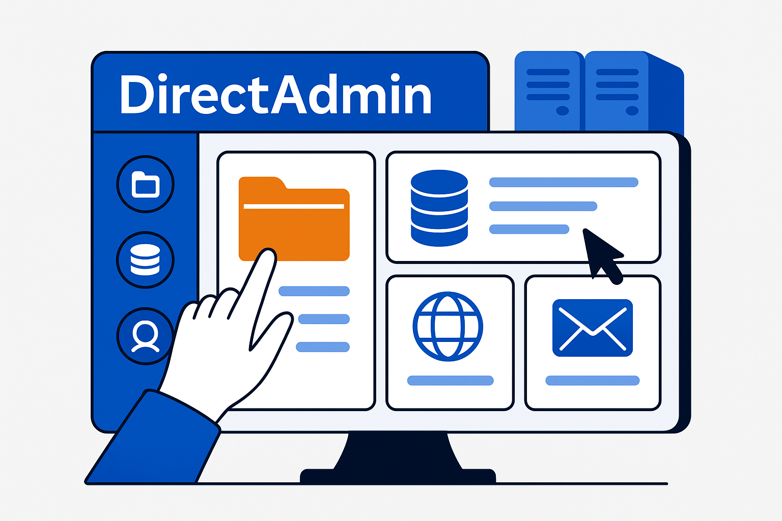 Jak korzystać z kreatora stron SitePad w DirectAdmin?
